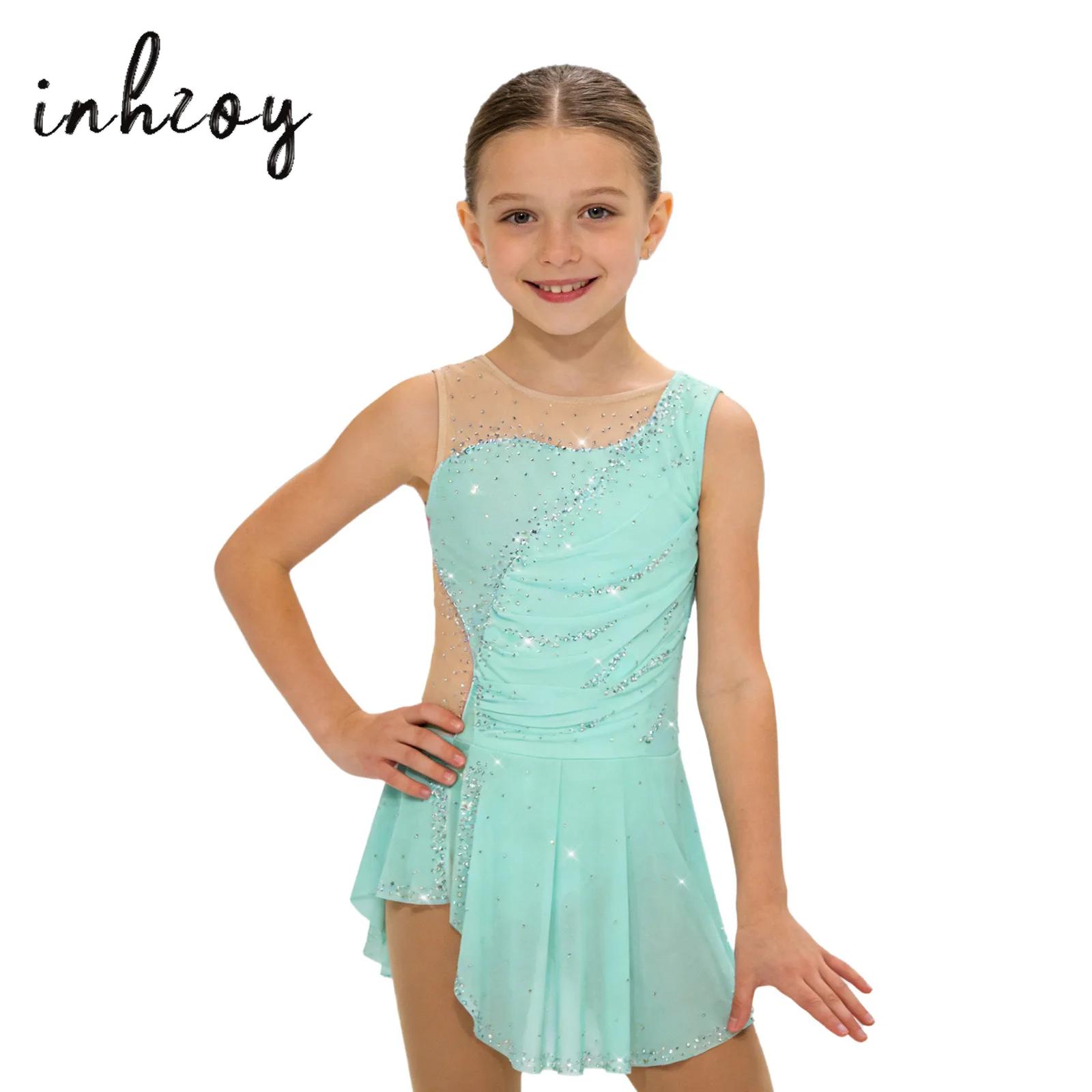 Rhinestone Banding Trim - Justaucorps de gymnastique rythmique pour enfants,