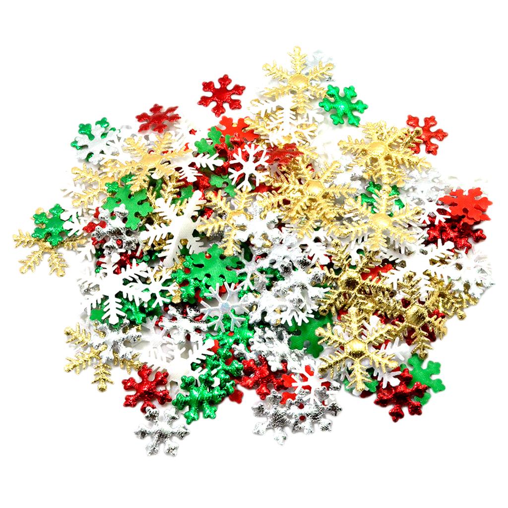 Christmas Craft Embellishment - Décor de fête en tissu flocon