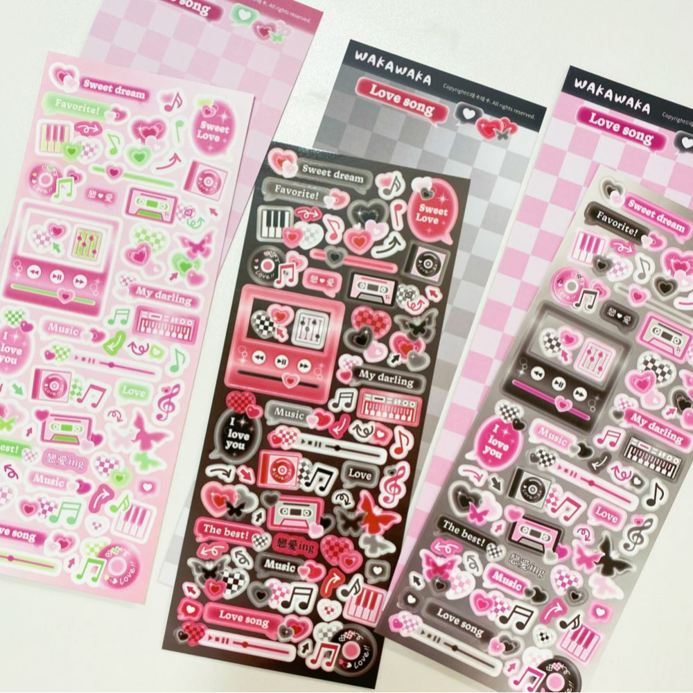 SCRAPBOOK musique autocollant  - Glitter Vinyl Roll avis et prix