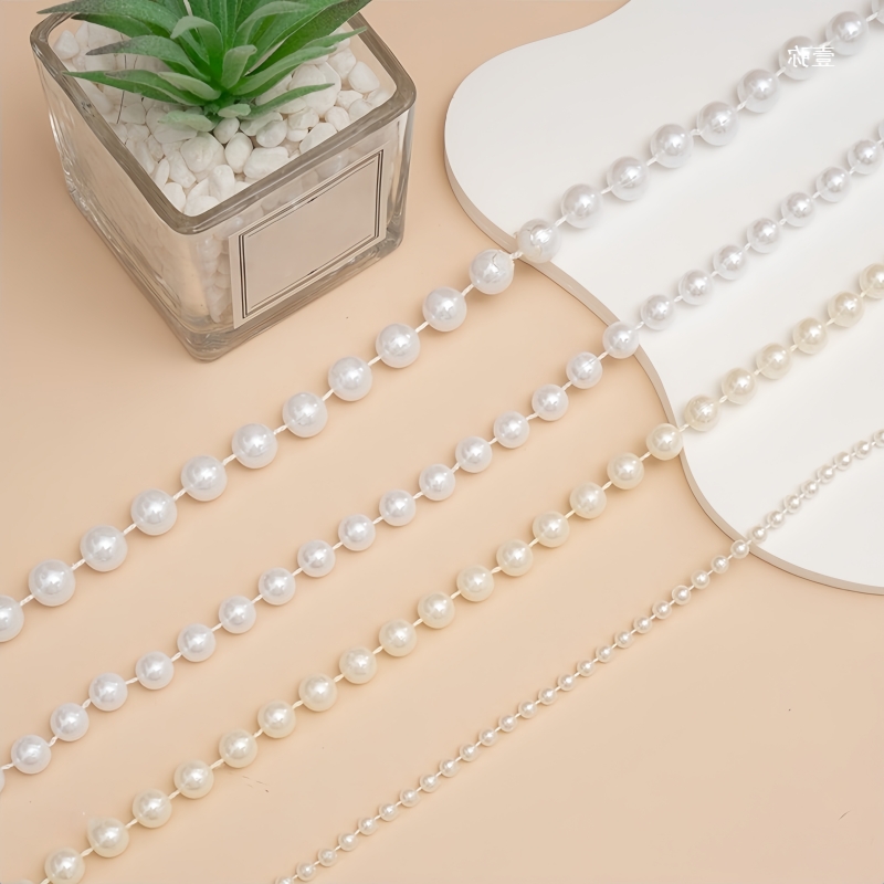 Chaîne de perles d'imitation A - Pearl Trim Chain avis et prix