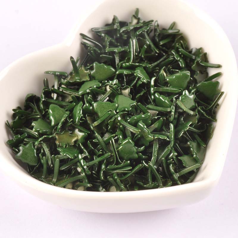 50pcs Mini arbre de noël Brads - Christmas Craft Embellishment avis et prix