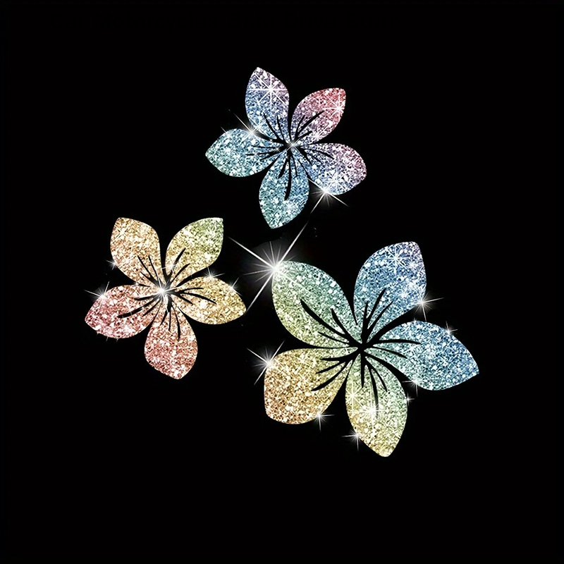 Autocollants décoratifs florau - Glitter Vinyl Roll avis et prix