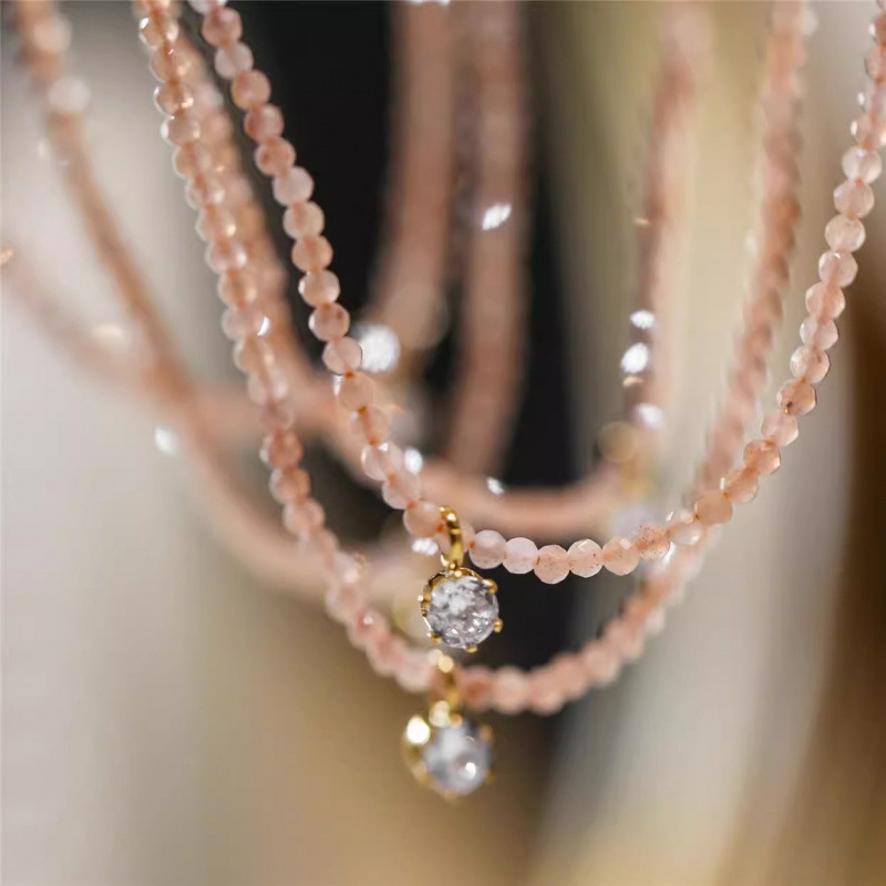 Collier pendentif Vintage en Z - Pearl Trim Chain avis et prix