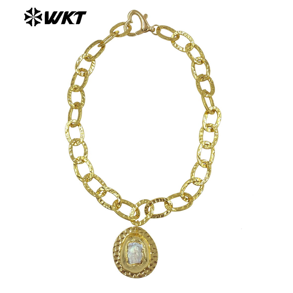 WT-JN367 Collier en perles nat - Pearl Trim Chain avis et prix