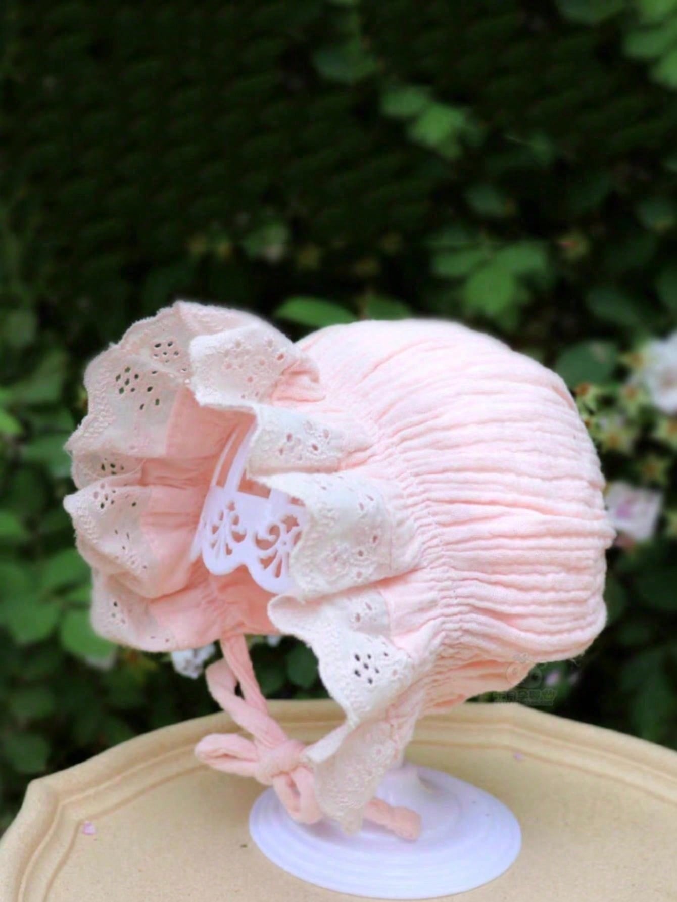 1 pièce Bonnet bébé vintage en - Embroidery Embellishments avis et prix