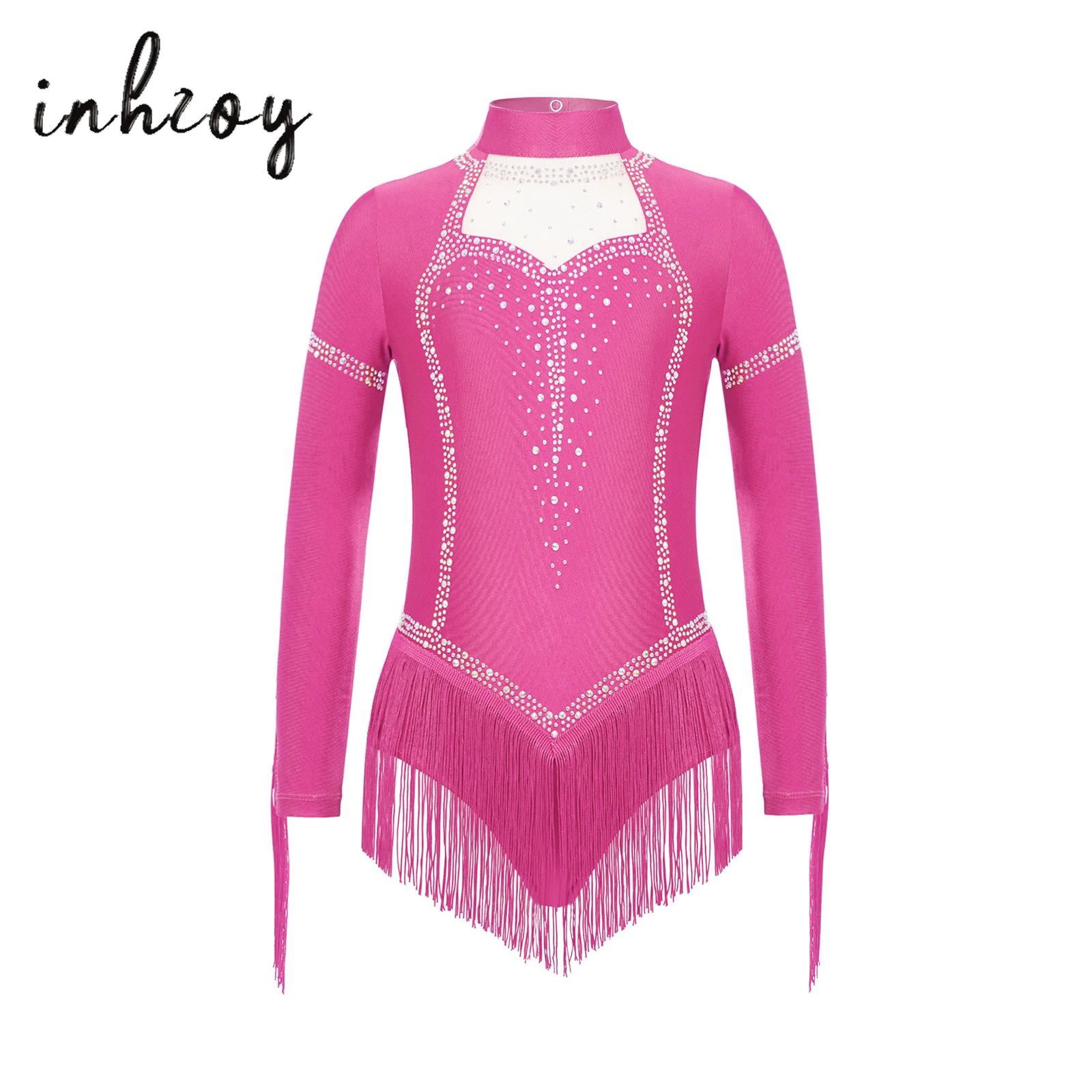Body de danse latine à franges - Rhinestone Banding Trim avis et prix