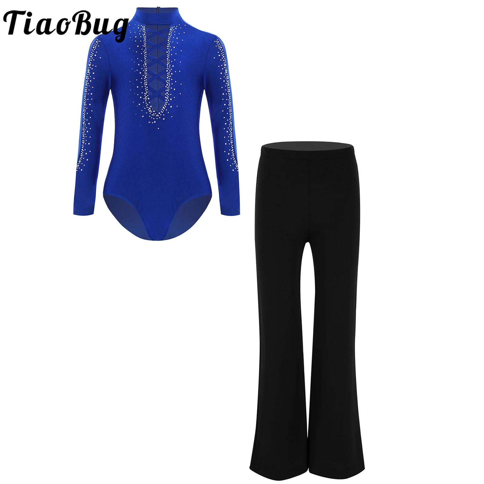 Ensemble de justaucorps à bret - Rhinestone Banding Trim avis et prix