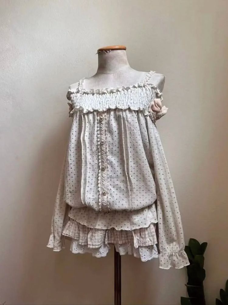 Ensemble jupe courte vintage j - Elastic Lace Trim avis et prix